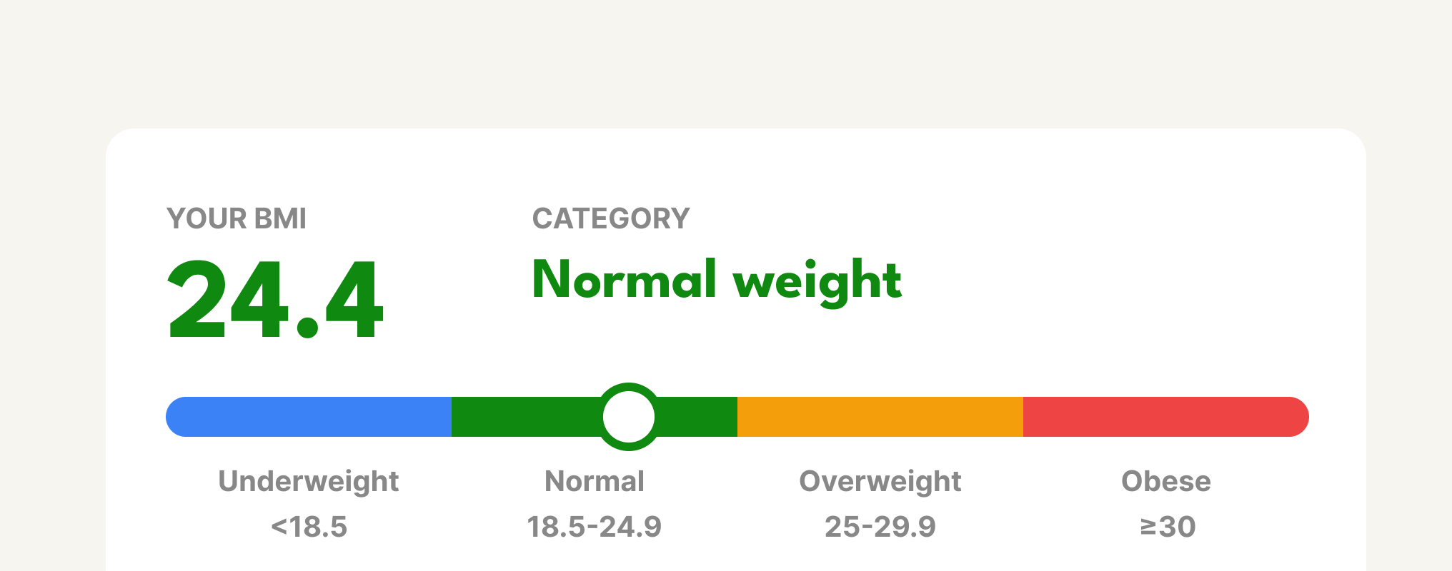 BMI Calculator
